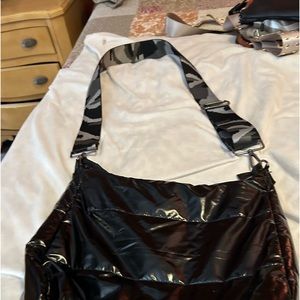 Haute Shore black puffer crossbody